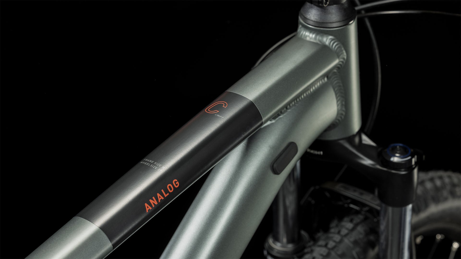 Bicicleta de montaña CUBE Analog flashgrey'n'red