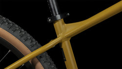 Bicicleta de montaña CUBE Aim Ex 2023 Caramel'n'Black / Transmisión 2x10 velocidades