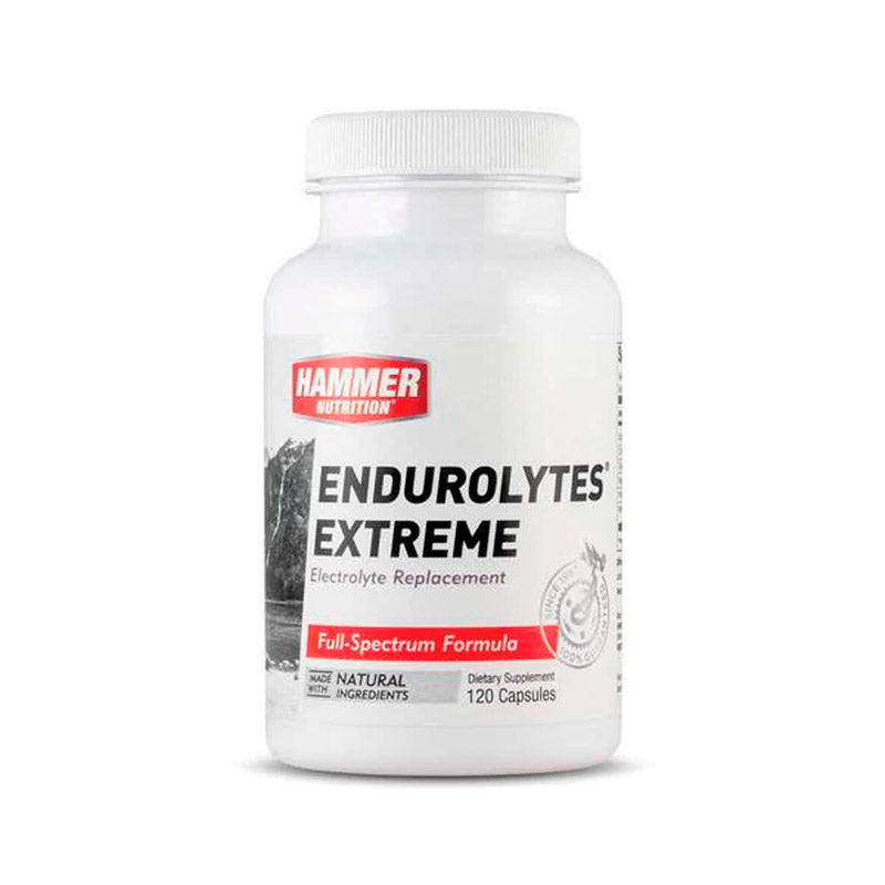 Endurolytes Extreme HAMMER NUTRITION Bote de 120 Cápsulas / Fórmula de espectro completo de electrolitos