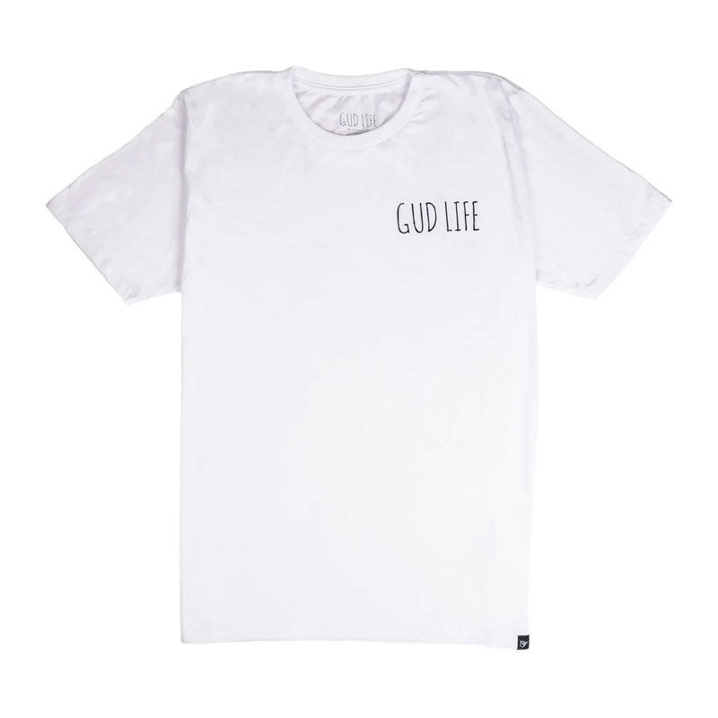 Playera GUD LIFE Blanca