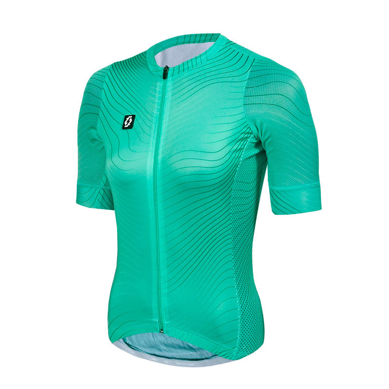 Jersey para ciclismo APHESIS Liquid Mint para dama