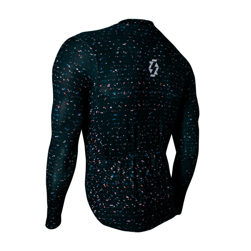 Jersey para ciclismo APHESIS Prisma para caballero manga larga