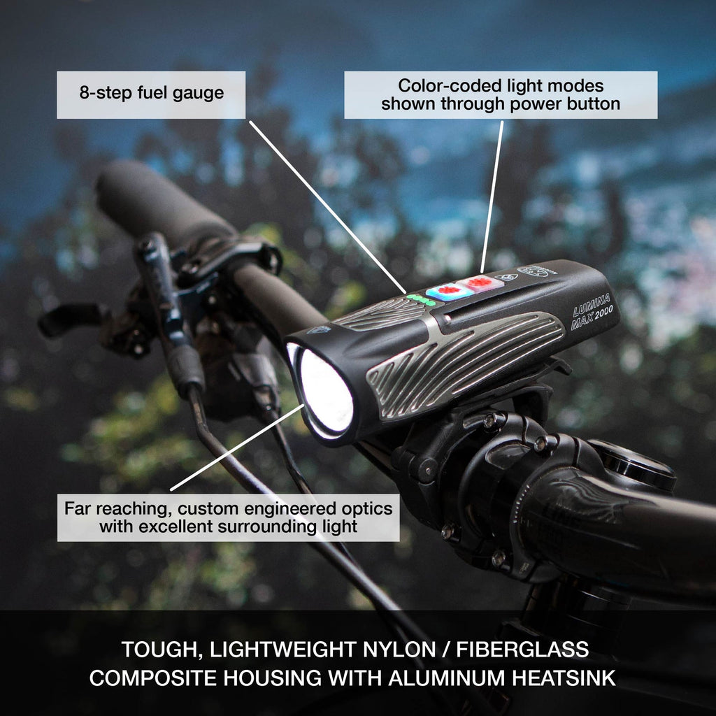 Luz delantera NITE RIDER Lumina™ Max 1500 con NiteLink™ para bicicleta