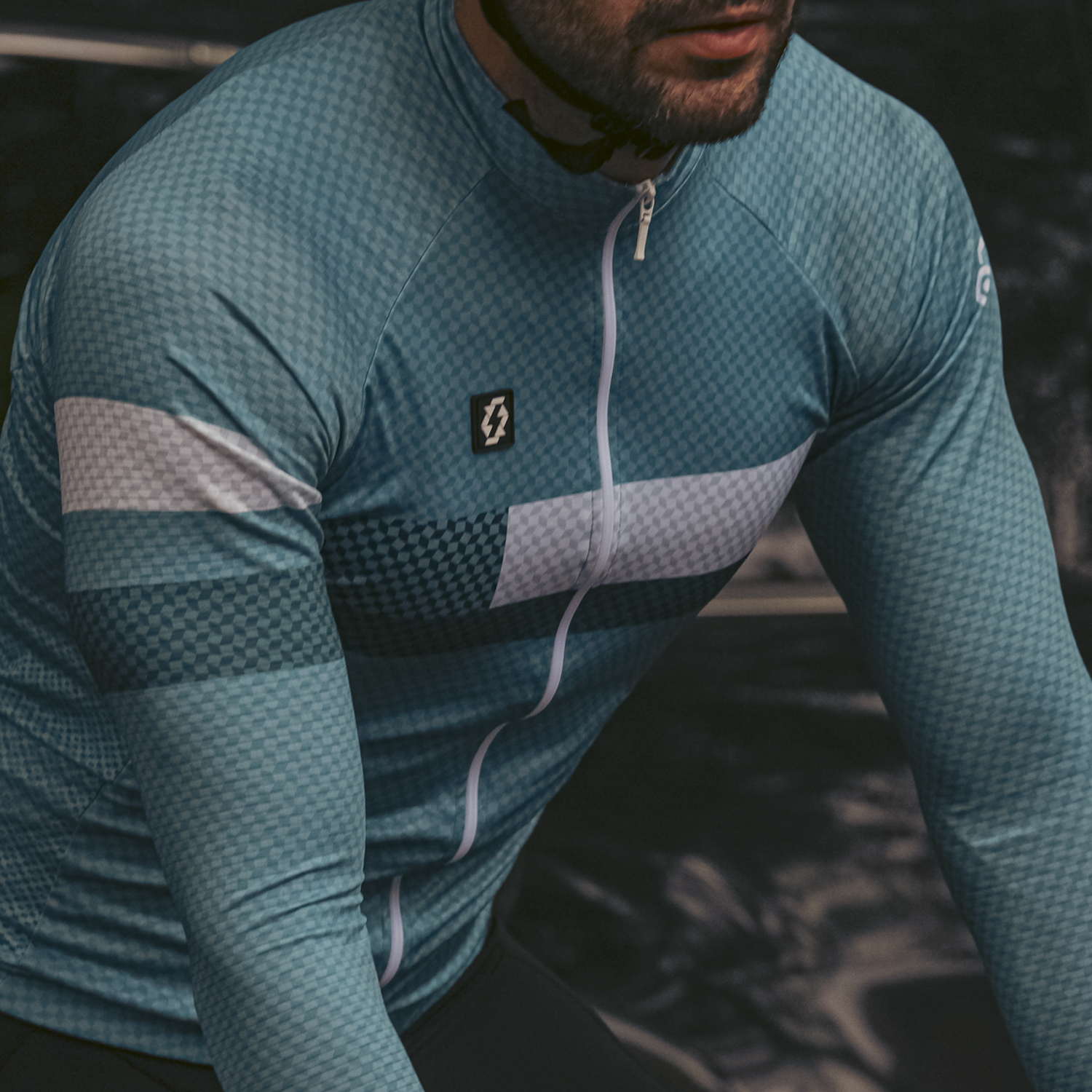 Jersey para ciclismo APHESIS Skysurf para caballero de manga larga