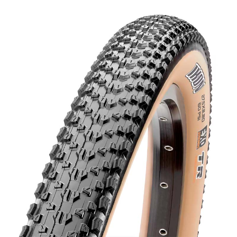 Llanta MAXXIS Ikon 29x2.20 Tubeless Ready / EXO Protection / 60 TPI / Color Tan-Wall