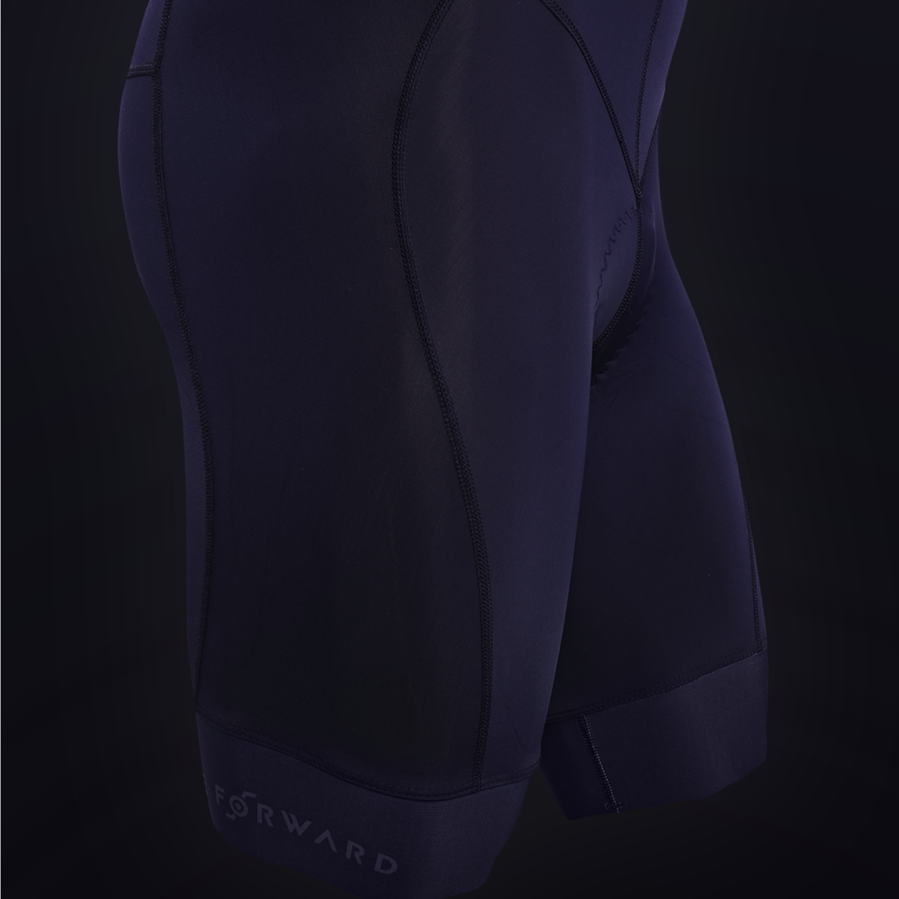 Bib shorts APHESIS X-PRO Navy para caballero / Shorts con tirantes para ciclismo
