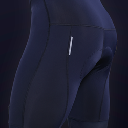 Bib shorts APHESIS X-PRO Navy para caballero / Shorts con tirantes para ciclismo