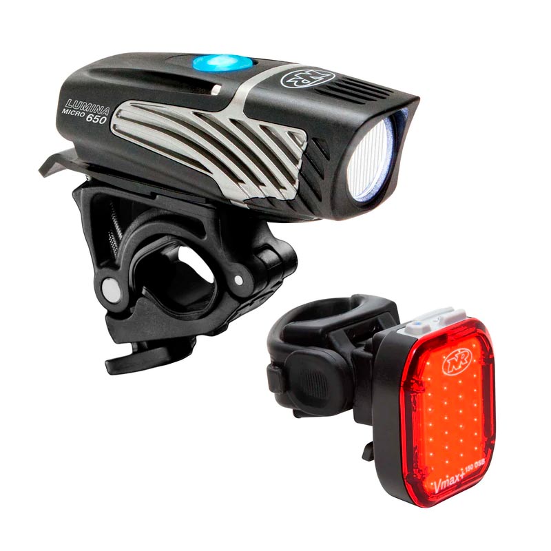 Combo de luces NITERIDER Lumina™ Micro 650 y Vmax+™ 150