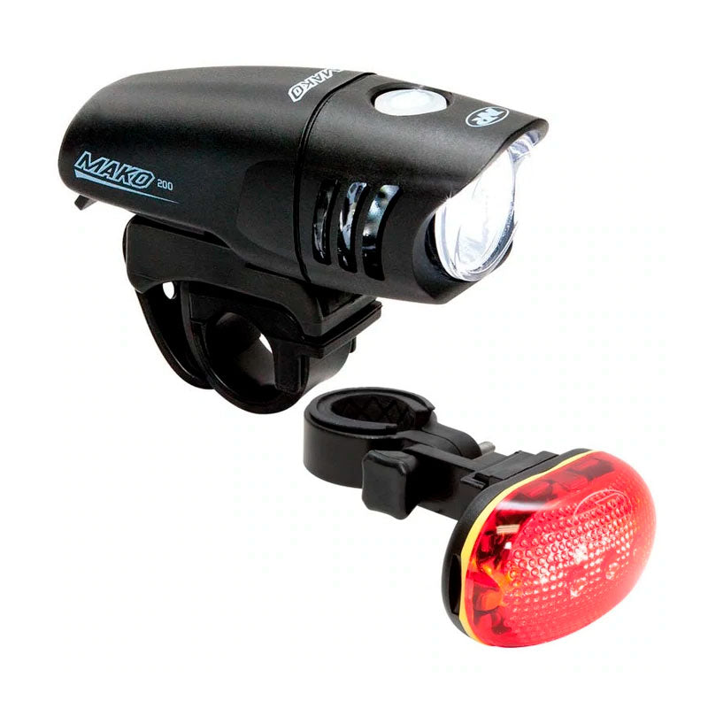 Combo de luces NITE RIDER Mako™ 200 y TL 6.0