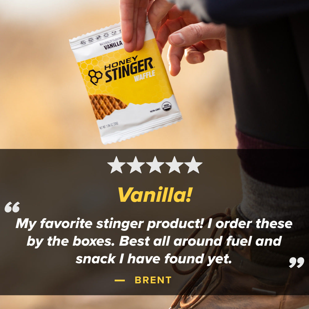 Waffle HONEY STINGER Sabor Vainilla / Suplemento energético orgánico / 1 porción