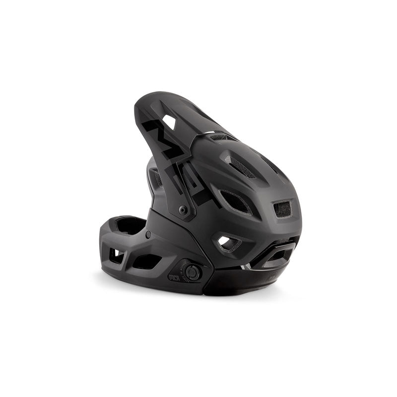 Casco para enduro MET Parachute MCR con MIPS Talla M Color negro mate