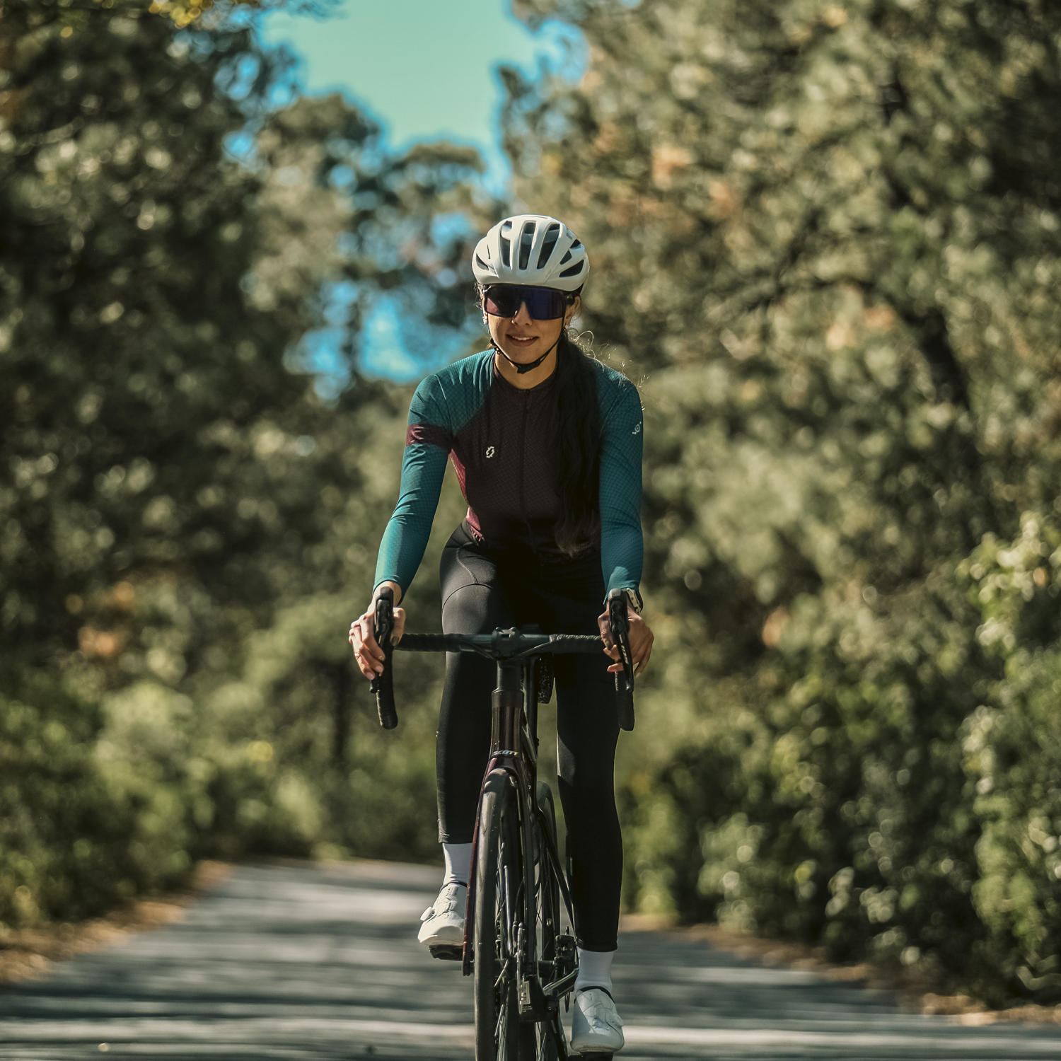 Jersey para ciclismo APHESIS Rhodes para dama manga larga