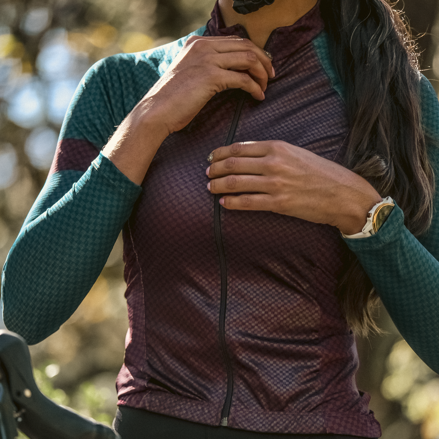 Jersey para ciclismo APHESIS Rhodes para dama manga larga