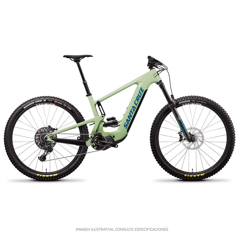 Bicicleta SANTA CRUZ Heckler 9 2022 Color Gloss Avocado Green Talla