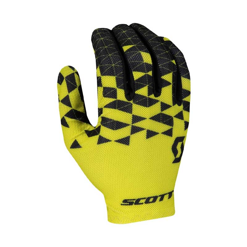 Guantes SCOTT RC TEAM LF 2021 color Amarillo con Negro Talla L