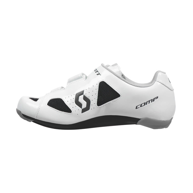 Zapatillas para ciclismo SCOTT ROAD COMP para Dama / Color Blanco con Negro / Talla 37