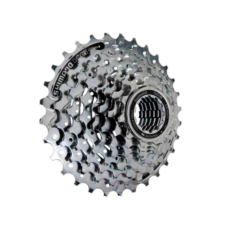 Cassetta Shimano Alivio CS-HG51 8 Velocità 11-30t – Argento, Original Shimano