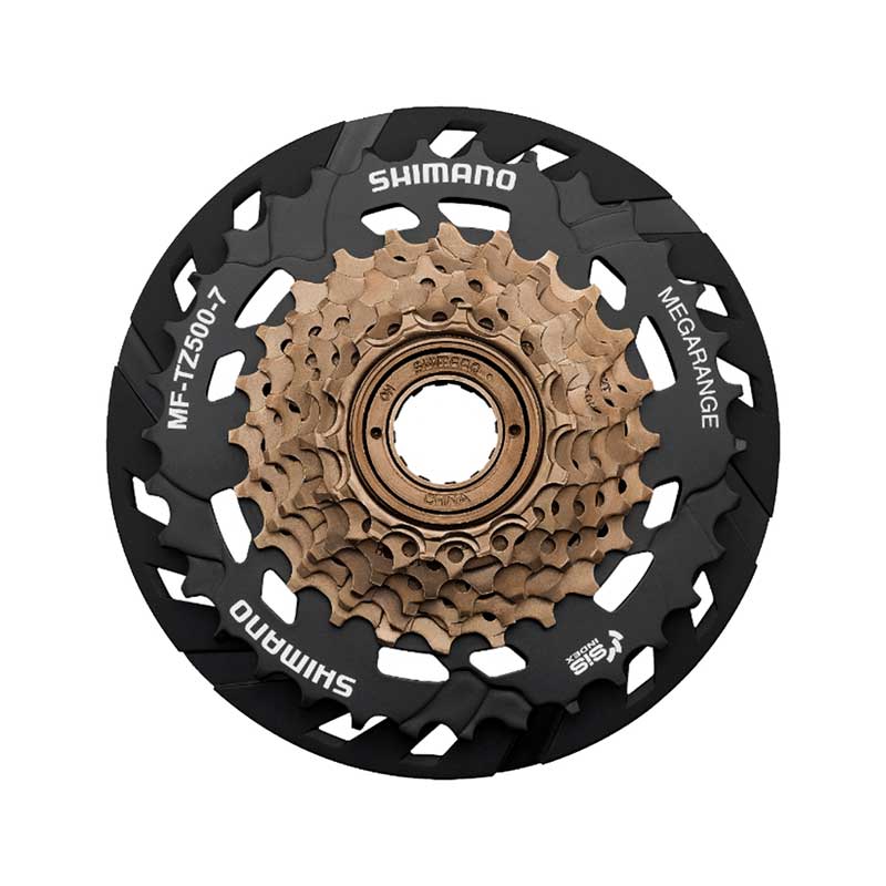 Rueda libre SHIMANO Tourney MF-TZ500 14/34D 7 velocidades (Protector del radio integrado)