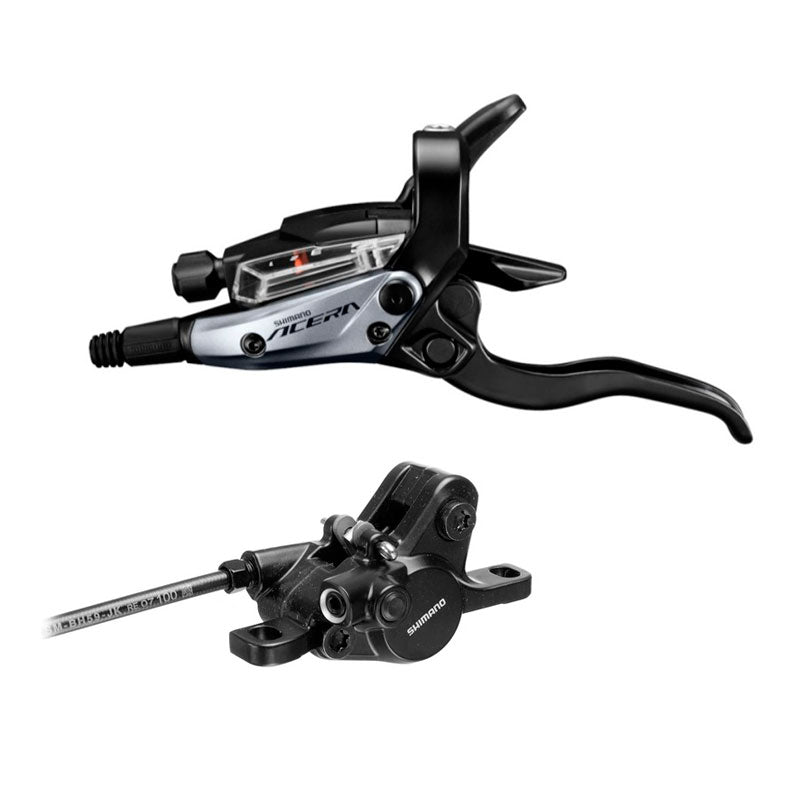 Freno hidráulico delantero SHIMANO MT400 con palanca de freno/cambio ST-M3050 (3 velocidades) / Cáliper BR-MT400