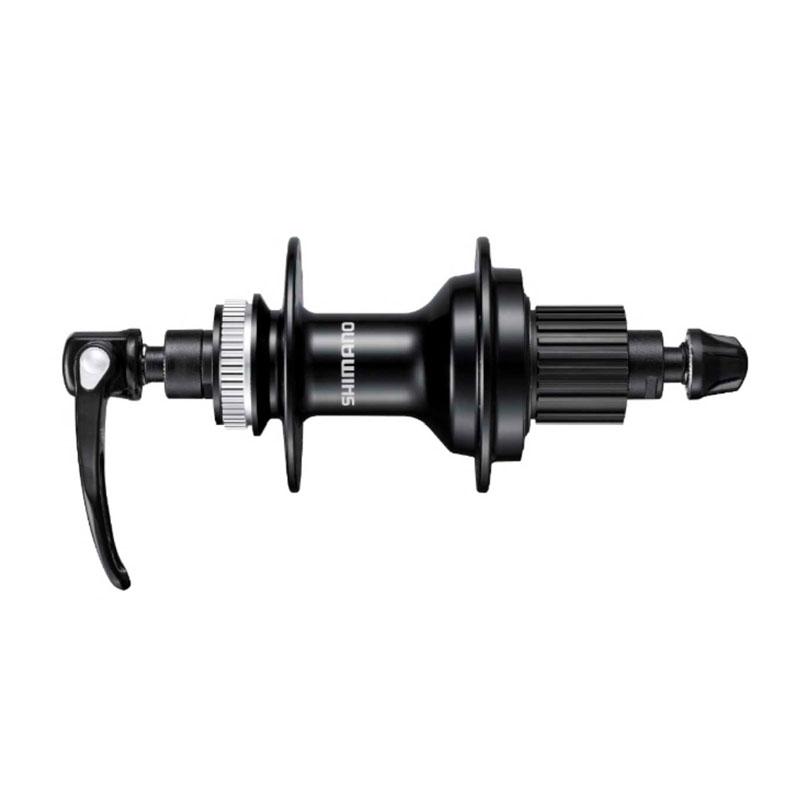 Maza trasera SHIMANO FH-MT500 / Eje de 9 mm QR 166 mm / 32 Hoyos / O.L.D. 135 mm / 12 velocidades