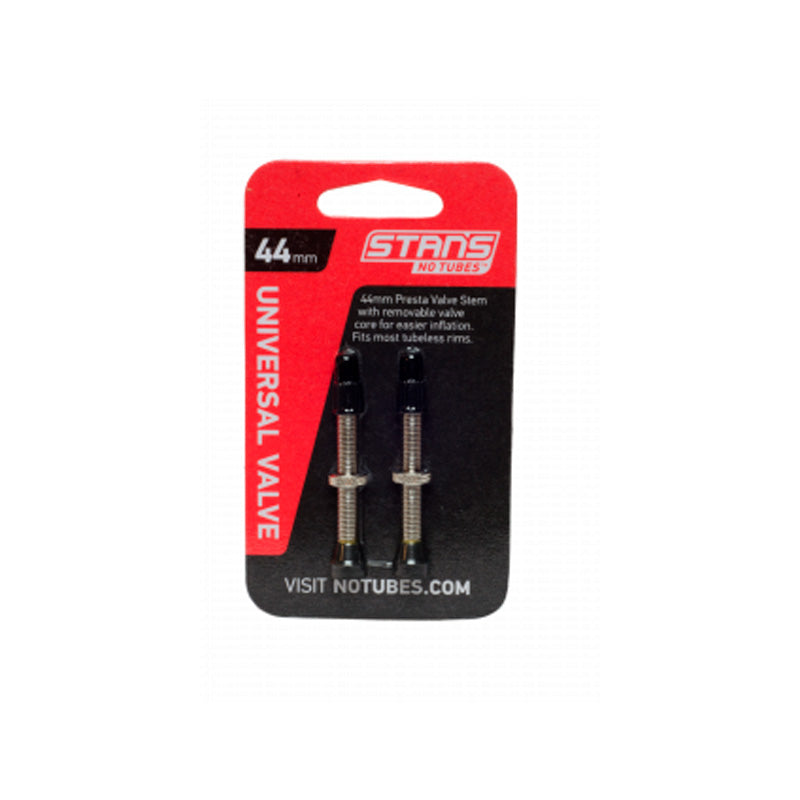 Válvula STAN'S NO TUBES de 44 mm / Válvula Francesa / Incluye 2 piezas.