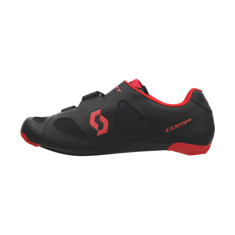 Zapatillas SCOTT Road Comp 2022 Color Negro con Rojo