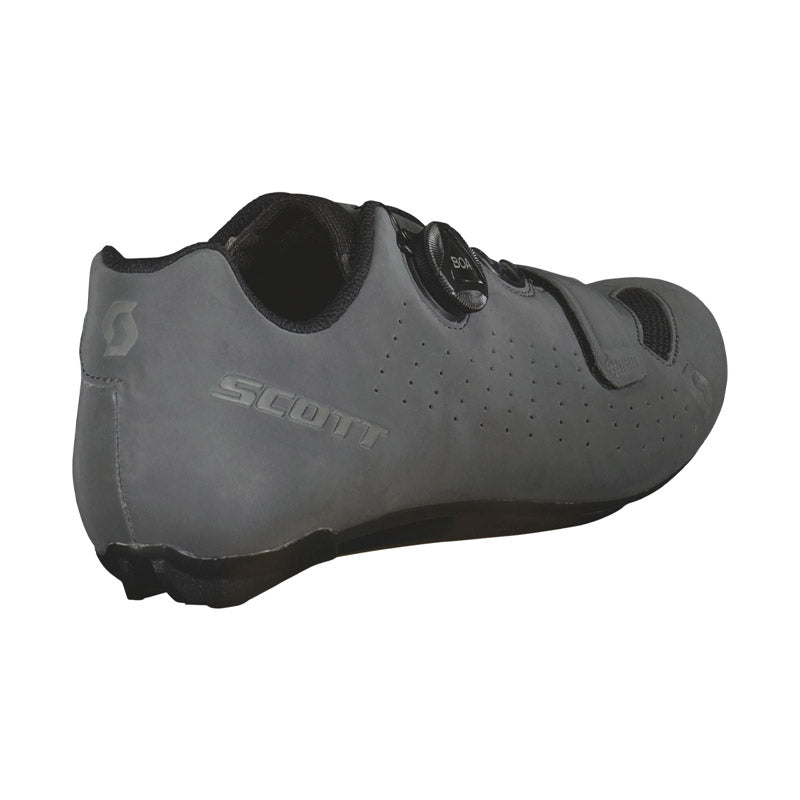 Zapatillas para ciclismo SCOTT Road COMP BOA Reflective 2022 color Gris con Negro