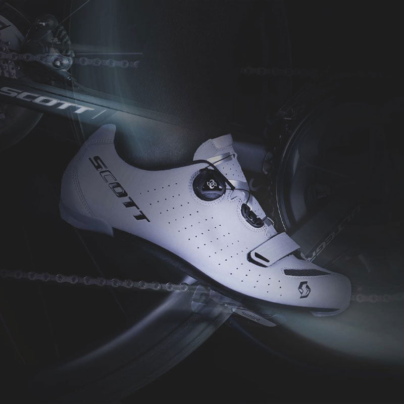 Zapatillas para ciclismo SCOTT Road COMP BOA Reflective 2022 color Gris con Negro