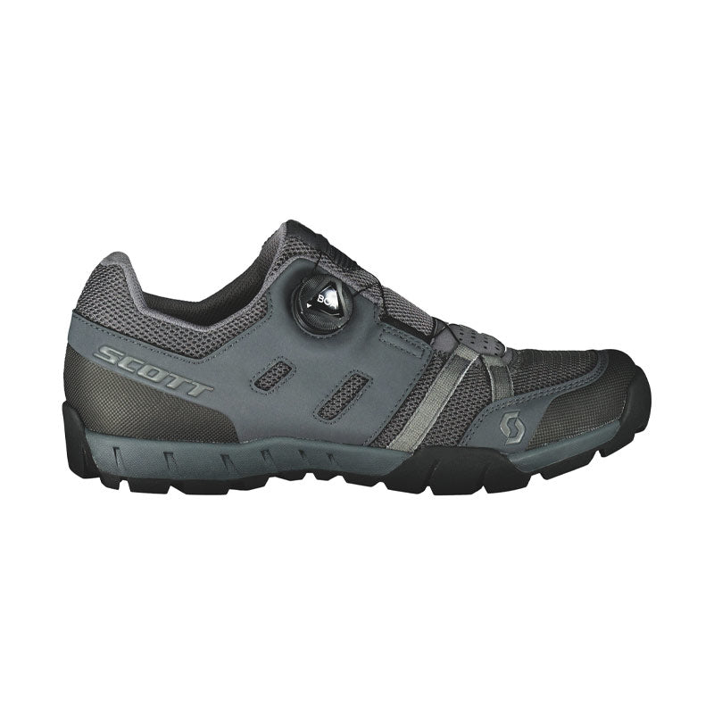 Zapatillas para ciclismo MTB SCOTT sport CRUS-R BOA 2022 color Gris con Negro