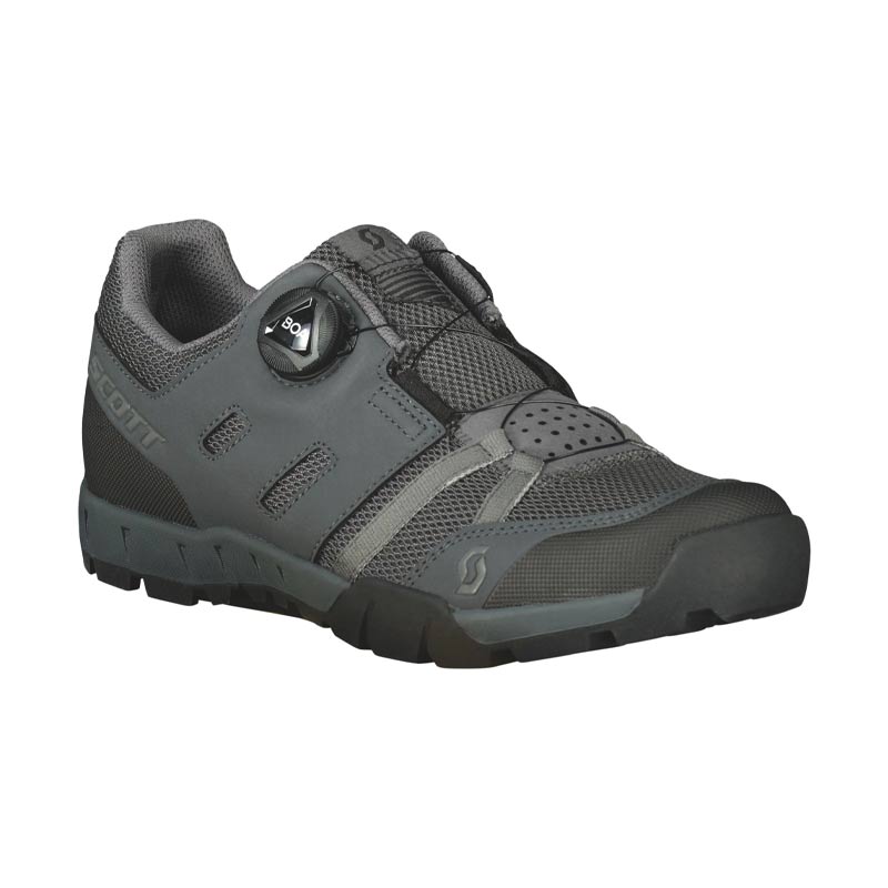 Zapatillas para ciclismo MTB SCOTT sport CRUS-R BOA 2022 color Gris con Negro