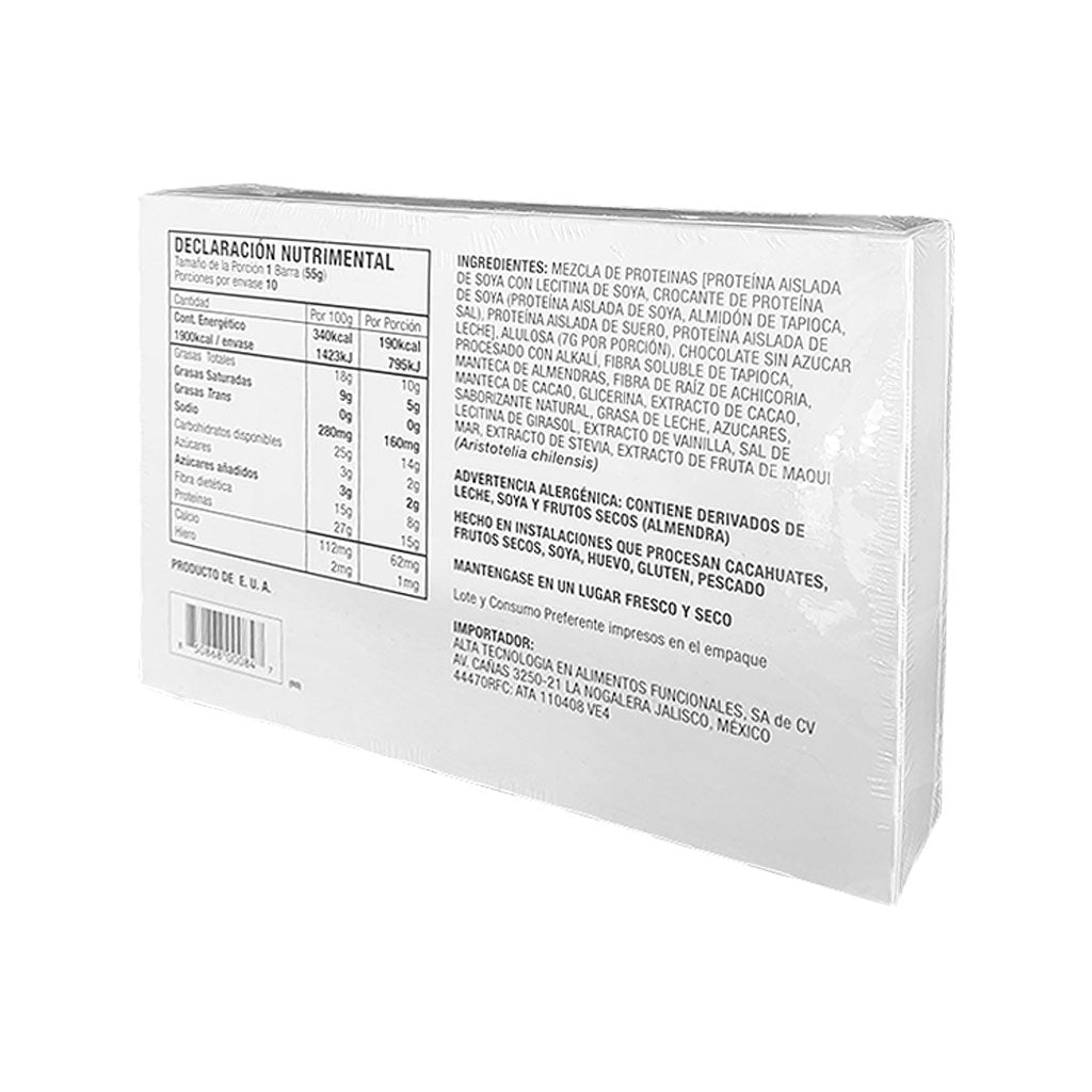 Barra Zone Rx2 de Chocolate / Dr. Sears Zone / Presentación individual