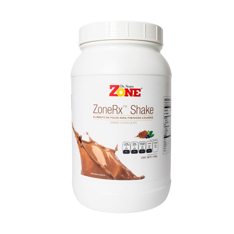 ZoneRX Shake / Proteína en polvo sabor Chocolate / 1440 gr / Dr. Sears Zone