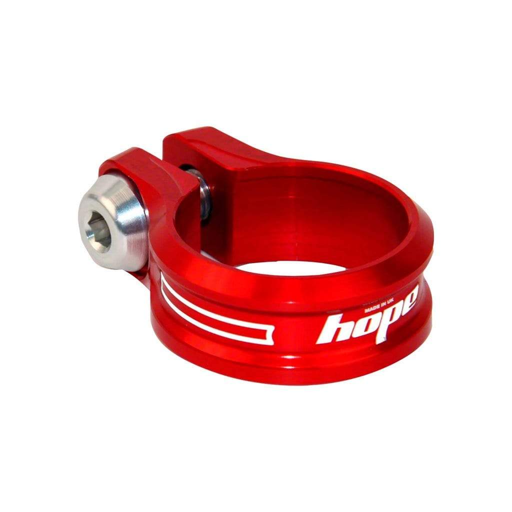 Abrazadera de asiento HOPE Bolt Color Rojo / 31.8 mm - Raudor ¡Rompe tu propio récord!