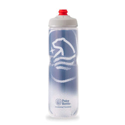 Ánfora POLAR BOTTLE Insulated Big Bear Navy Blue/White de 24 onzas - Raudor ¡Rompe tu propio récord!