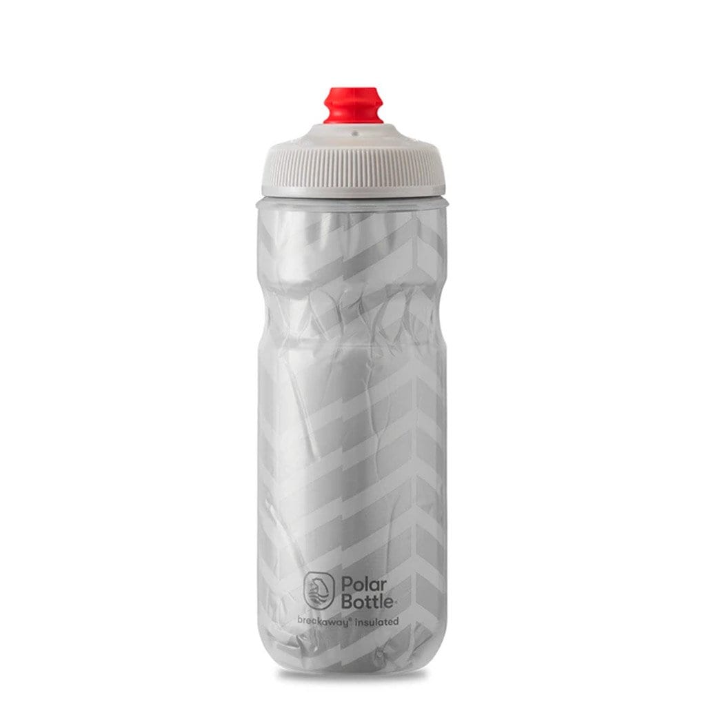Ánfora POLAR BOTTLE Insulated Bold White/Silver de 20 onzas - Raudor ¡Rompe tu propio récord!