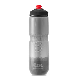 Ánfora POLAR BOTTLE Insulated Ridge Charcoal/Silver de 24 onzas - Raudor ¡Rompe tu propio récord!