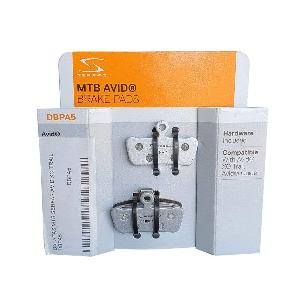 Balatas SERFAS para MTB AVID DBPA5 - Raudor ¡Rompe tu propio récord!