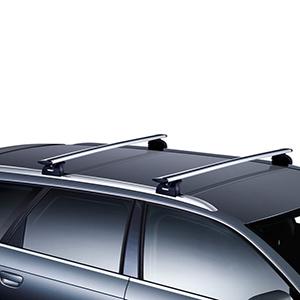 Barra de techo Thule WingBar de Aluminio, 2 X 127 cm / 20969 - Raudor ¡Rompe tu propio récord!