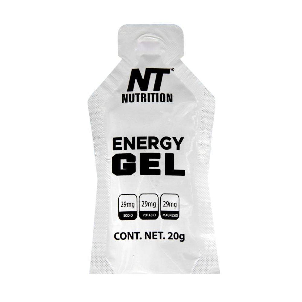 NT NUTRITION ENERGY GEL LÍQUIDO (BOTE CON 40 BOLSITAS) SABOR CEREZA