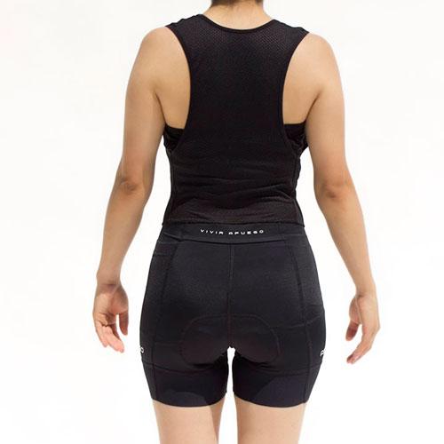 Bib shorts AFUEGO Vivir para dama - Raudor ¡Rompe tu propio récord!