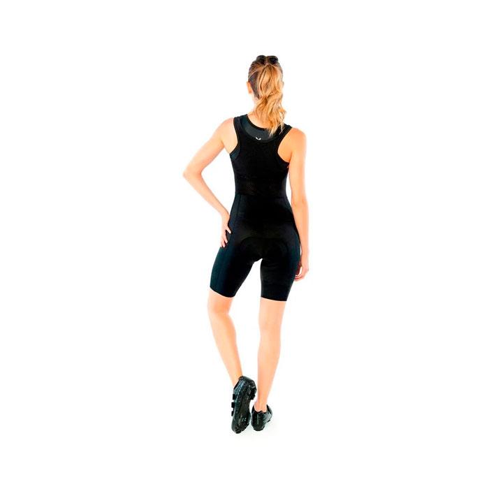 Bib shorts MOVVA Keep the rubber Negro para dama - Raudor ¡Rompe tu propio récord!