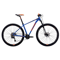 Bicicleta BELFORT Coátl Rabe Canek R29 Azul-Naranja / Disponible en talla M y L - Raudor ¡Rompe tu propio récord!