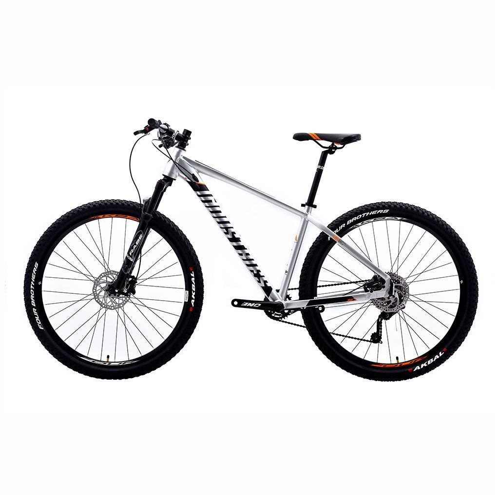 Bicicleta INDUSTRIES 950 / Talla 17 (M) / Color Plata con Negro - Raudor ¡Rompe tu propio récord!
