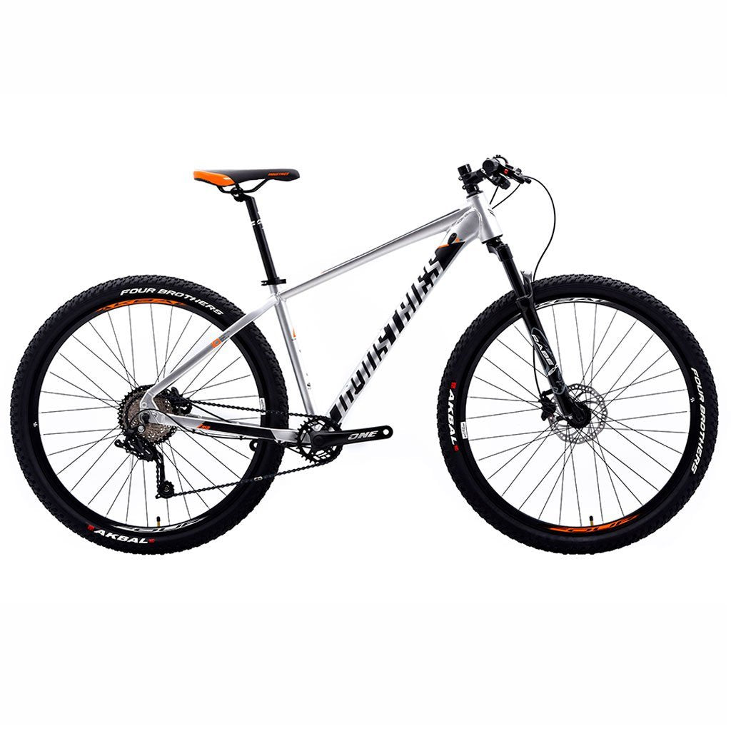 Bicicleta INDUSTRIES 950 / Talla 17 (M) / Color Plata con Negro - Raudor ¡Rompe tu propio récord!