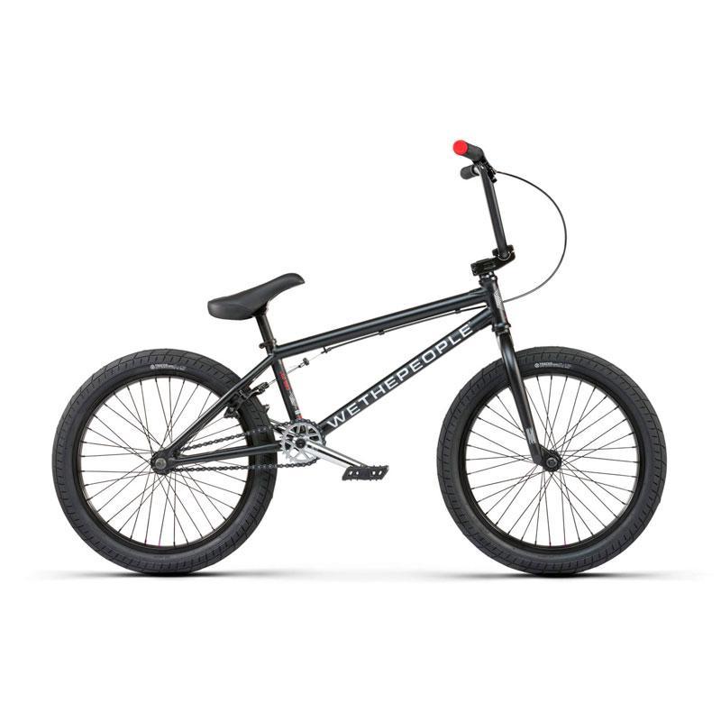 Bicicleta WE THE PEOPLE CRS 20.25" / Modelo 2021 / Color Negro Mate / Bicicleta para BMX - Raudor ¡Rompe tu propio récord!