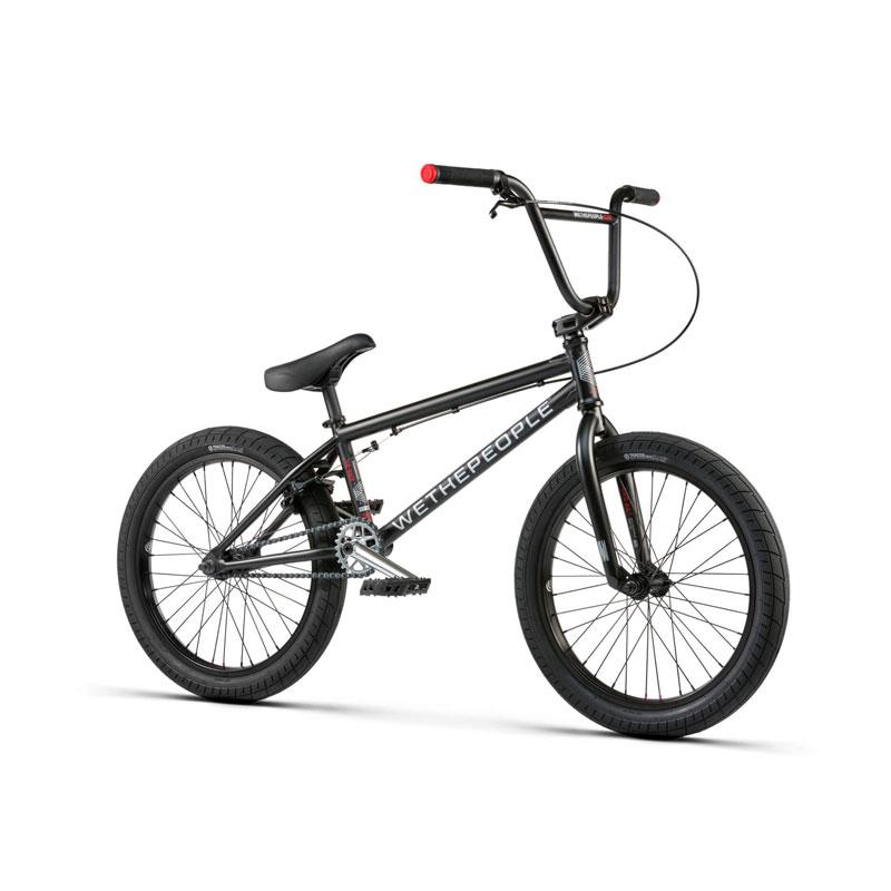 Bicicleta WE THE PEOPLE CRS 20.25" / Modelo 2021 / Color Negro Mate / Bicicleta para BMX - Raudor ¡Rompe tu propio récord!