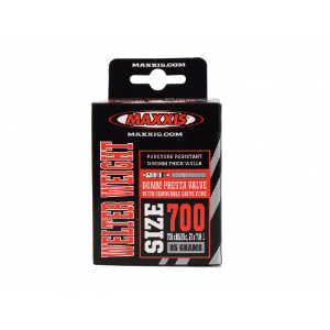 Cámara WWT 700x18/25 con válvula francesa de 60mm - Raudor ¡Rompe tu propio récord!