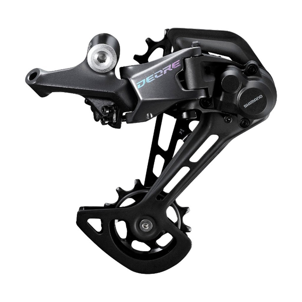 Cambio o desviador trasero SHIMANO Deore RD-M6100 SGS de 12 velocidades con tecnología Shimano Shadow RD+ - Raudor ¡Rompe tu propio récord!