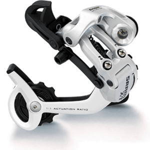 Cambio trasero MTB SRAM X7 de 9 velocidades, caja larga, color gris. - Raudor ¡Rompe tu propio récord!