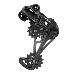 Cambio trasero SRAM GX Eagle de 12 velocidades. Caja Larga, color negro. - Raudor ¡Rompe tu propio récord!